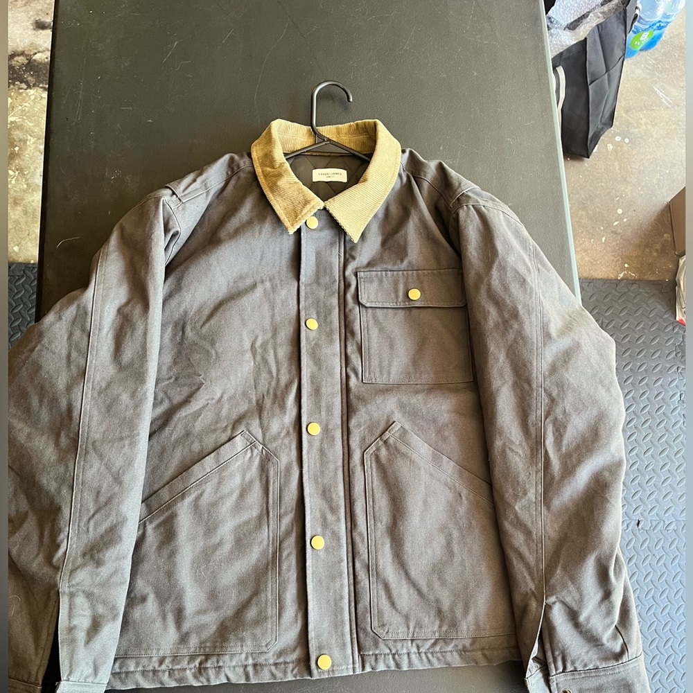 Grady + James Johnny canvas jacket XXL